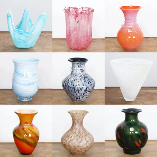 日本回流玻璃花瓶器皿物件收藏品
