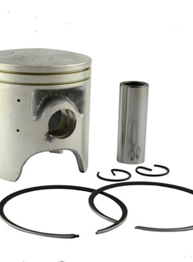 摩托车活塞 适用YAMAHA TZR125活塞R1-Z R1Z DT125R活塞环56.4mm