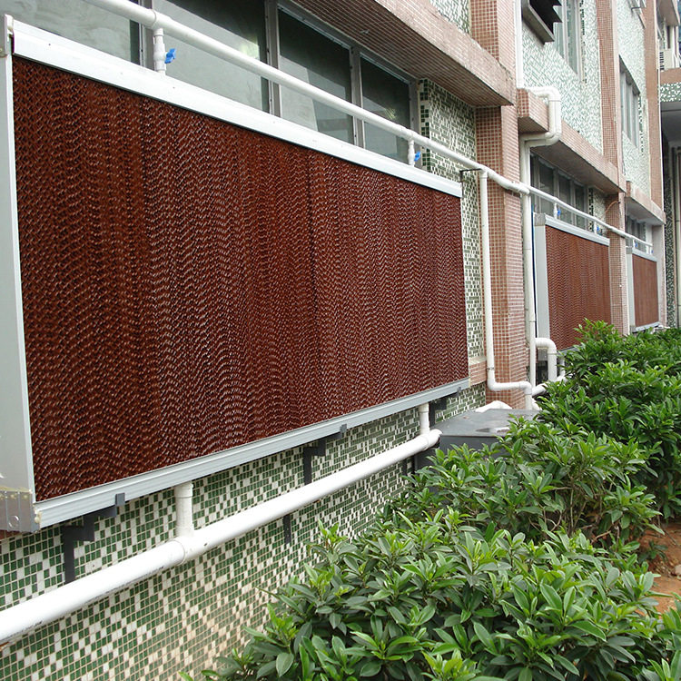 猪舍降温镀锌板框架湿帘 养鸡场鸡舍鸡棚通猪舍风降温湿帘水帘