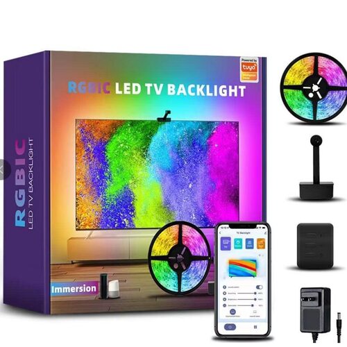 Tuya LED smart TV backlight can be controlled by Alexa voice