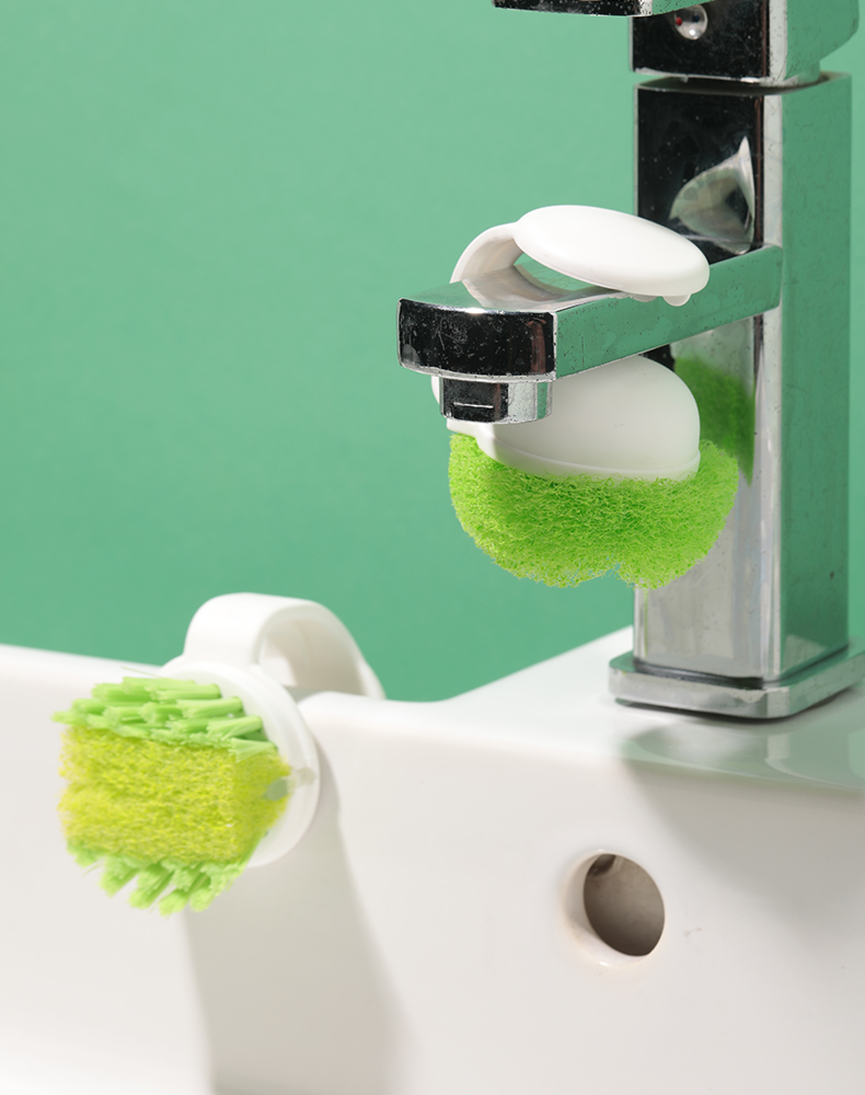 KM日式迷你清洁刷水龙头多用厨房