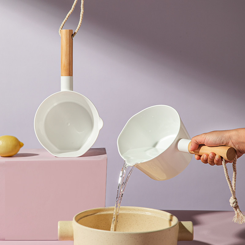 木柄水瓢ins仙气飘飘一款塑料