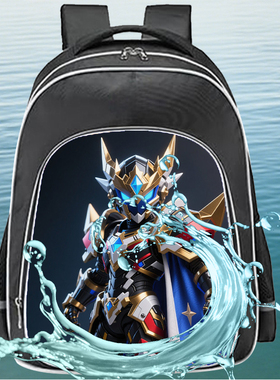 新款铠甲勇士书包男生小学生双肩包儿童书包2025双肩包开学季z716