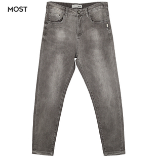 MOST男装灰色夏装牛仔裤C004203009