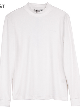 MOST男装白色长袖T恤秋冬保暖打底C93105003