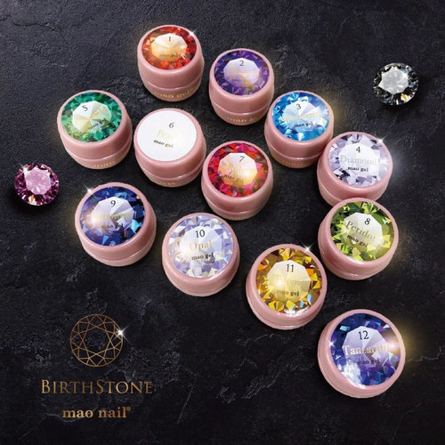 日本甲油胶maonail诞生石系列
