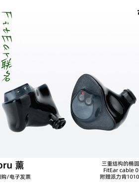 DUNU达音科 Kaoru薰联名FitEar 6动铁单元入耳式耳机HiFi有线耳塞