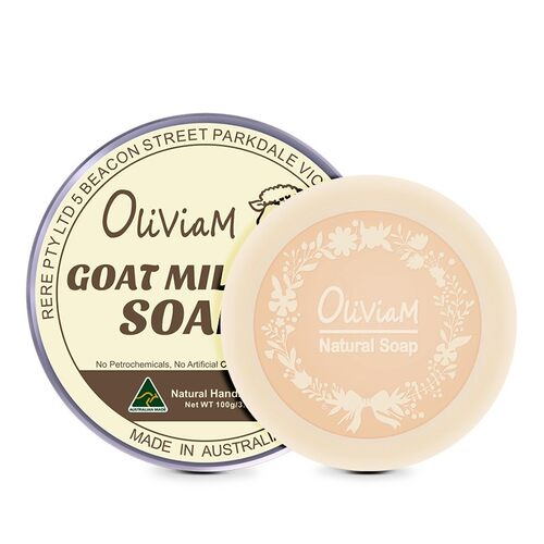 澳洲山羊奶手工皂Oliviam澳莉维亚洁面沐浴深层清洁温和滋润 原味