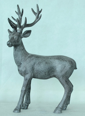 树脂新中式客厅办公室雕塑礼品