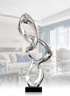 家居客厅装饰品电视柜玄关招财艺术品酒店大厅会所轻奢雕塑摆件