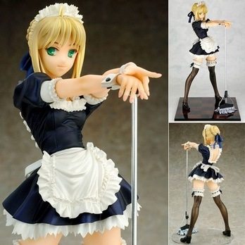 日本往返 日版 Alter Fate 女仆Saber 塞巴 赛巴 PVC 手办