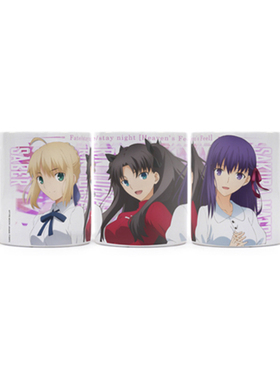 全新现货日本cospa Fate [Heaven's Feel]全彩马克杯咖啡杯水杯