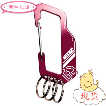 全新现货日本cospa梦幻之星online2 ARKS登山扣钥匙圈红色钥匙扣