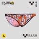 插画锦纶性感三角透气中低腰女士内裤 ITS不噪小兔经典 情侣女内裤