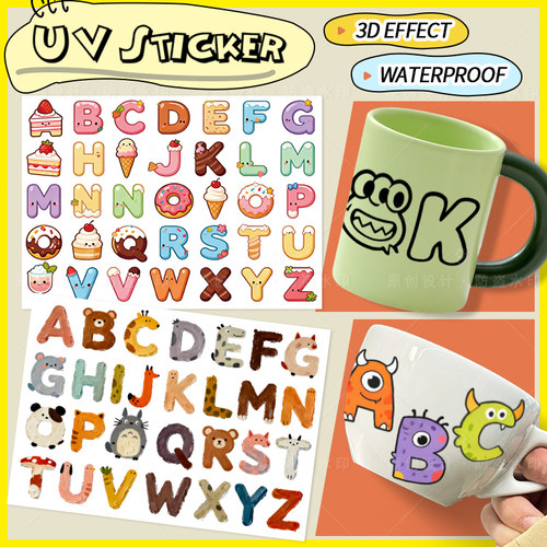 LetterwaterproofUVstickers