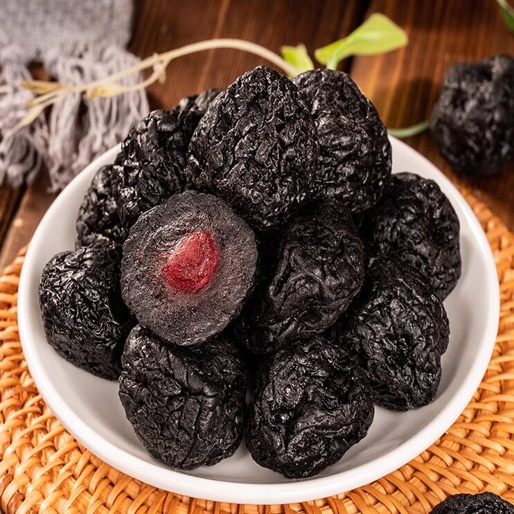 新疆特产大果天山大乌梅500g/袋装个大肉厚酸甜可口梅干休闲零食