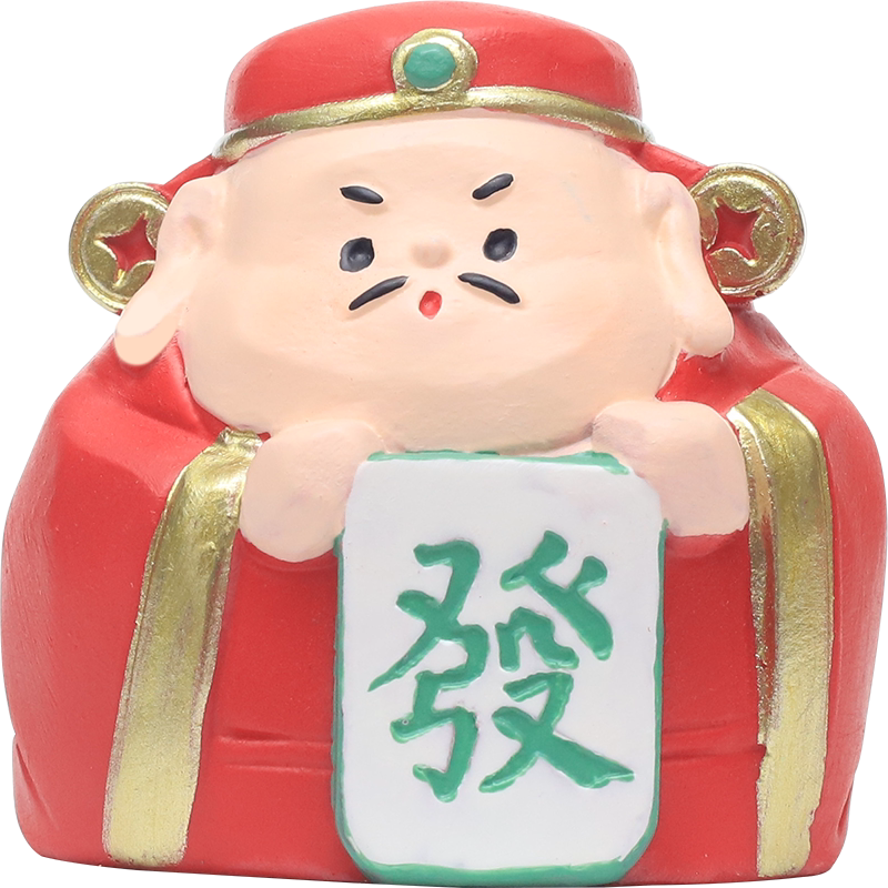 国潮月老神仙小摆件打工人办公桌面求姻缘Q版手办送朋友闺蜜好物