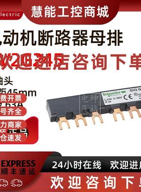 议价原装施耐德 电动机断路器 母线端子 GV2-G245 GV2G245 2组45M