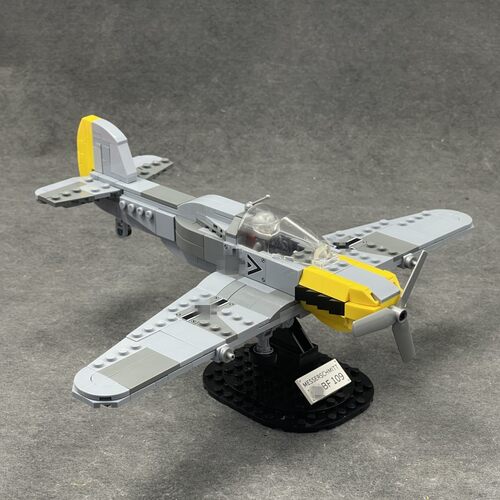 BF-1109梅塞施密特战机积木拼装