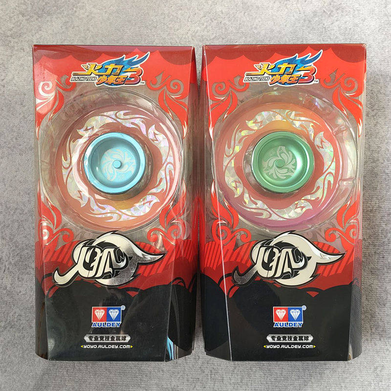 正版奥迪双钻火力少年王3yoyo专业竞技金属悠悠球火狐675003