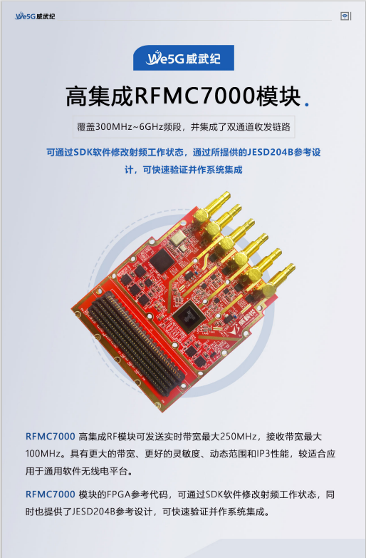 软件无线电AD9371RFMC7000