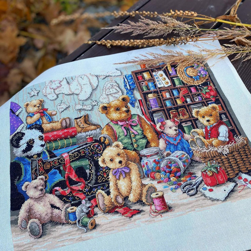 法国套件欧式风卡通动物十字绣