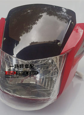 隆鑫摩托车配件速悦赛道s头罩