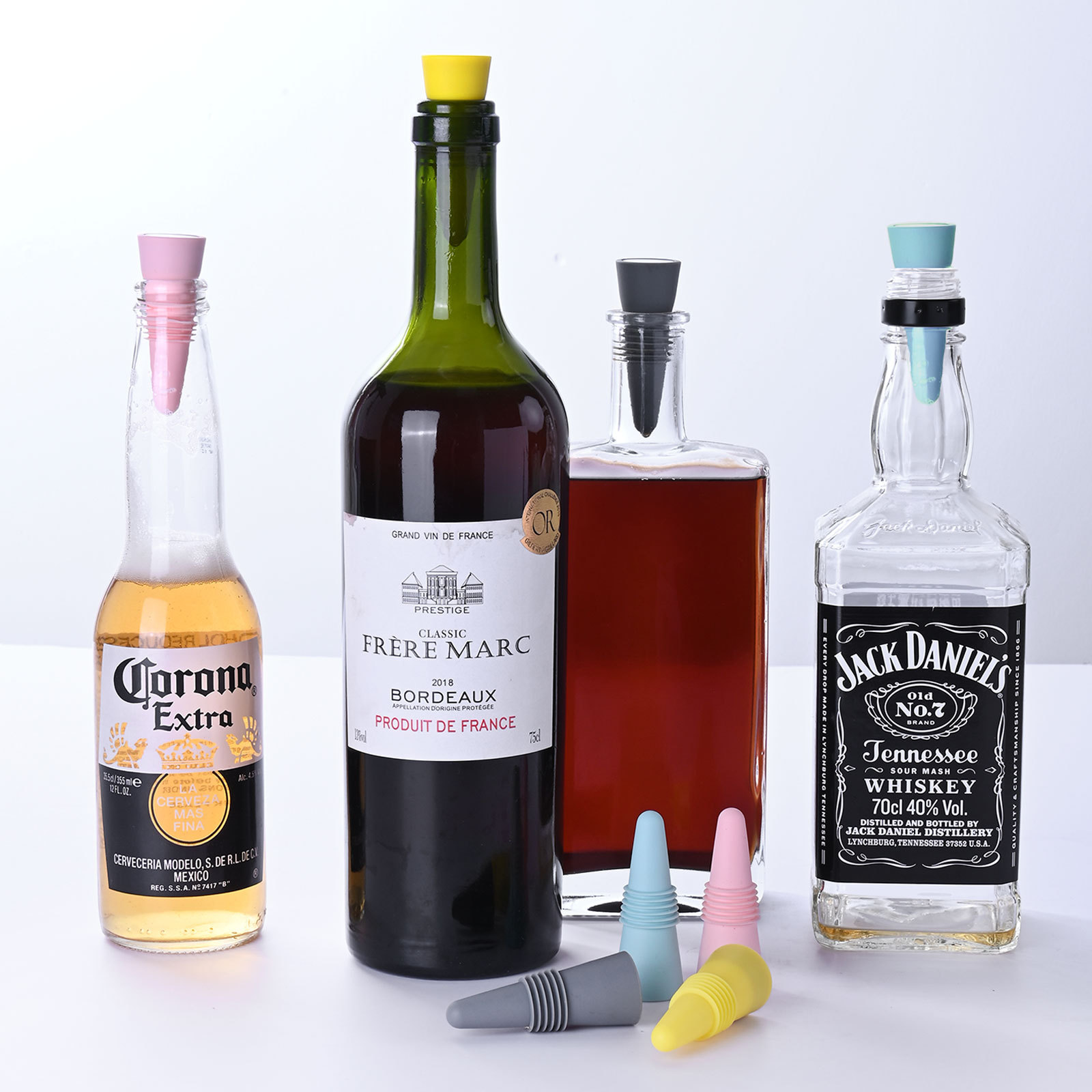 保鲜塞锥形防串味啤酒瓶红酒瓶密封塞硅酒塞葡萄酒洋酒厨房威士忌