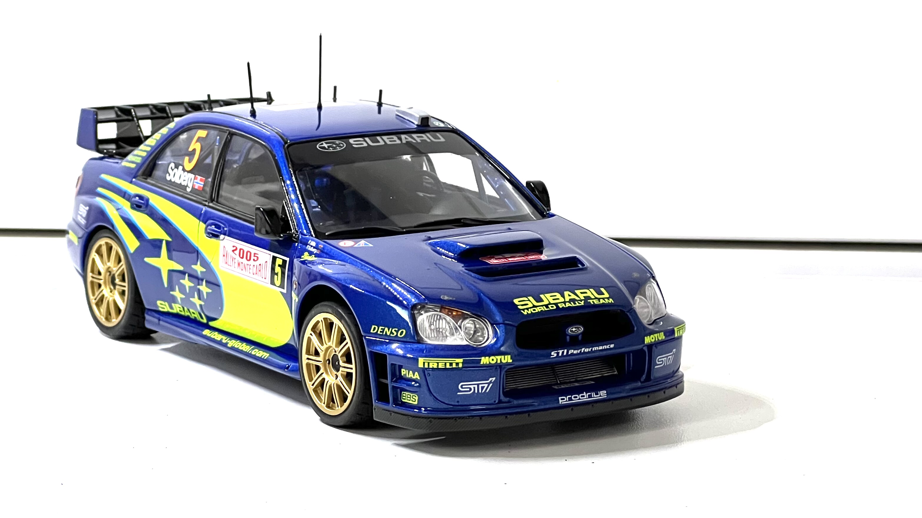 代工田宫 1/24 斯巴鲁 WRC 蒙特卡罗2005赛季（24281）