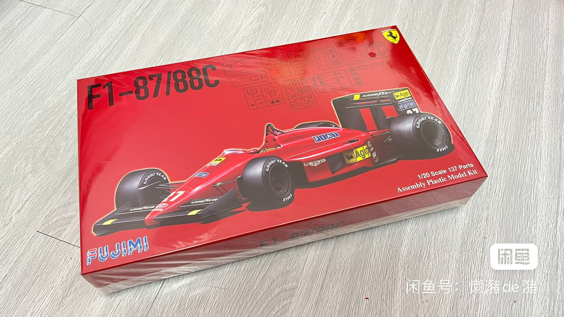 代工富士美 1/20 法拉利F1-87/88前期型日本站（09198）图片