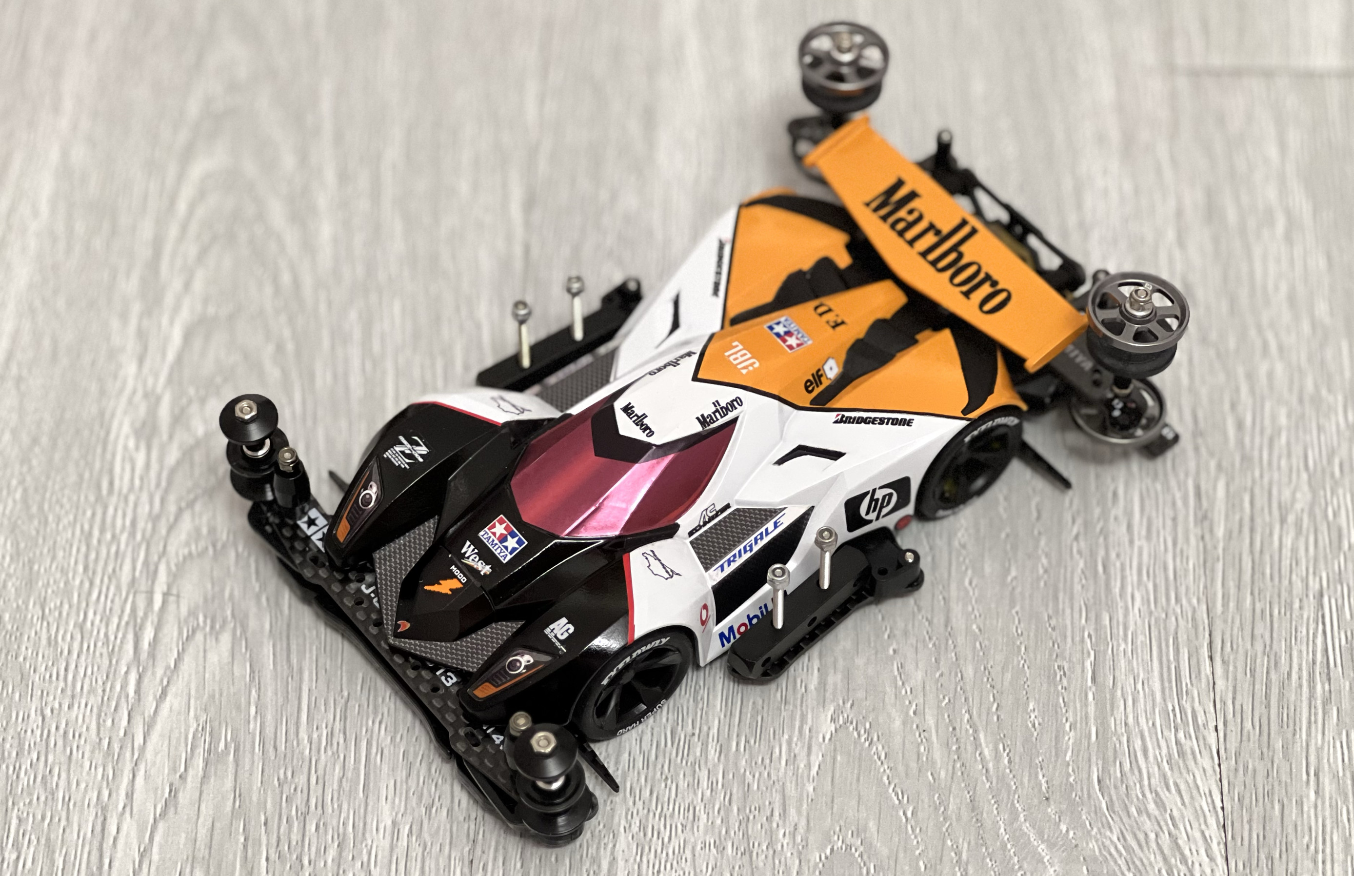 田宫四驱车（18638）TRIGALE 玛莎拉蒂 MA底盘车壳