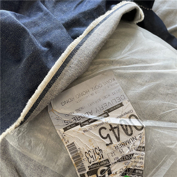 意大利进口全棉纯棉丹宁牛仔布 candiani denim牛仔面料布料