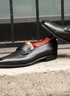 【皮鞋配捐参与款式】美国J.FitzPatrick复古蝴蝶乐福Hawthorne