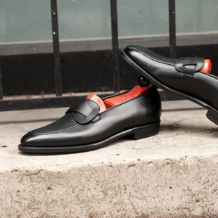 【皮鞋配捐参与款式】美国J.FitzPatrick复古蝴蝶乐福Hawthorne