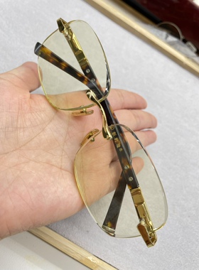 天然水晶养目镜竹叶青养眼抗疲劳