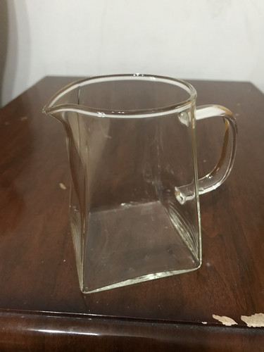 高硼硅加厚耐热特大玻璃公杯400-260毫升茶海分茶器台湾紫泥公杯