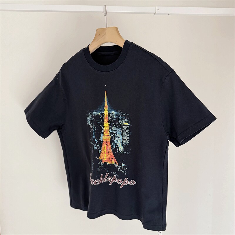 高品质水洗棉~150-190中大童宽松短袖T恤夏季青少年圆领亲子打底t