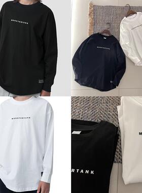 实用百搭~150-180男童长袖T恤春秋中大童上衣内搭青少年打底衫