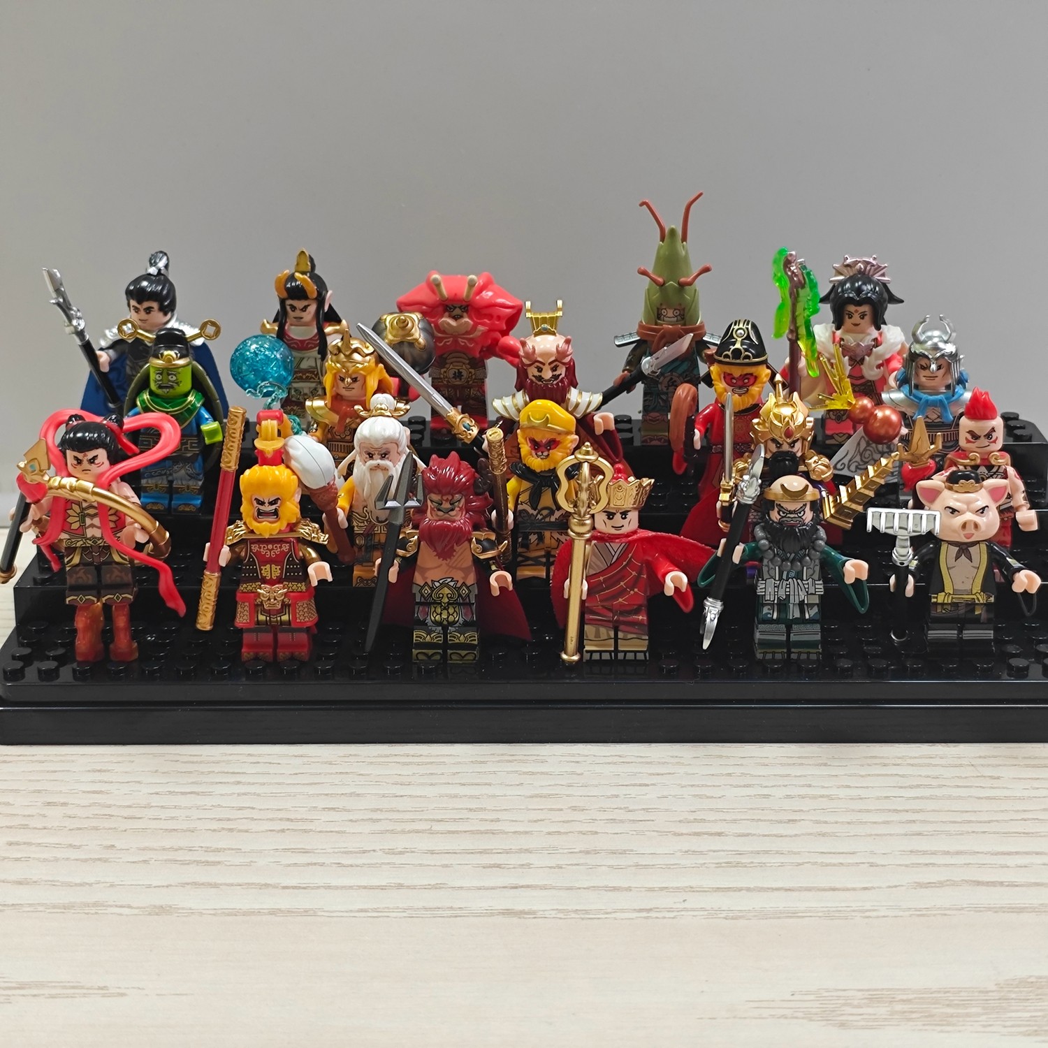 迪库积木小颗粒激斗西游记第二季人仔孙悟空杨戬太上老君哪吒玩具 - 封面