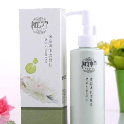 相宜本草深层清肌洁颜油150ml深层清洁毛孔彩妆残留