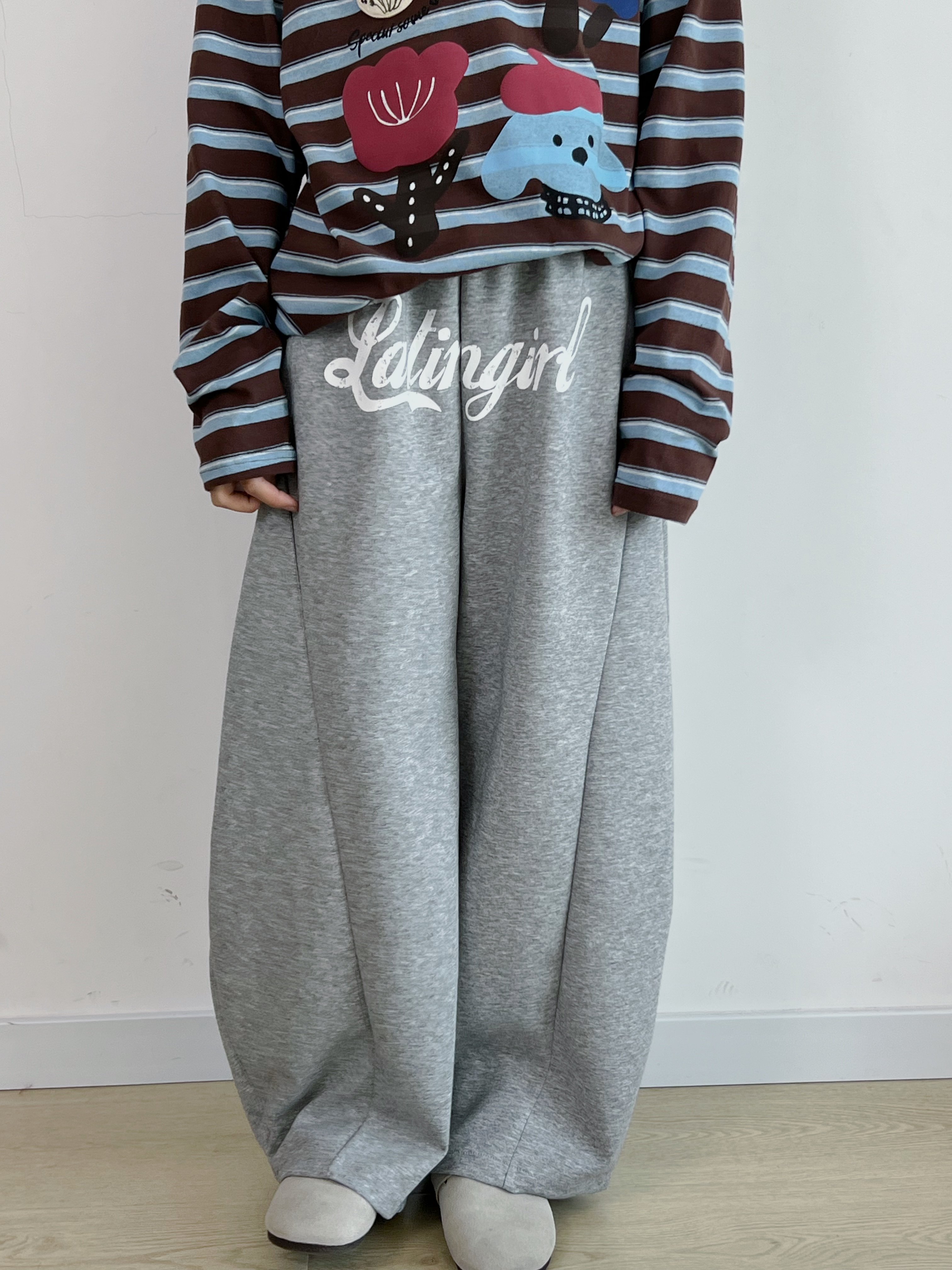 女童弯刀裤洋气2026新款儿童运动灰色卫裤中大童美式休闲长裤,童装/婴儿装/亲子装,运动裤卫裤,淘宝优惠券,粉丝福利购,淘宝优惠卷