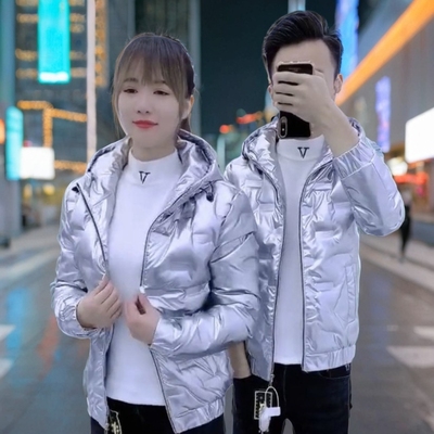 时尚新款修身短款连帽200g白鸭绒保暖轻薄羽绒服韩版时尚羽绒服潮