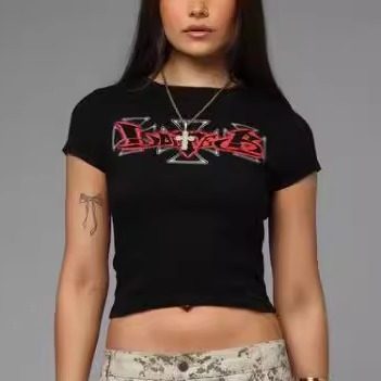 塔米家 澳洲潮牌L01T*R街头logo短袖短款T恤 C3-2