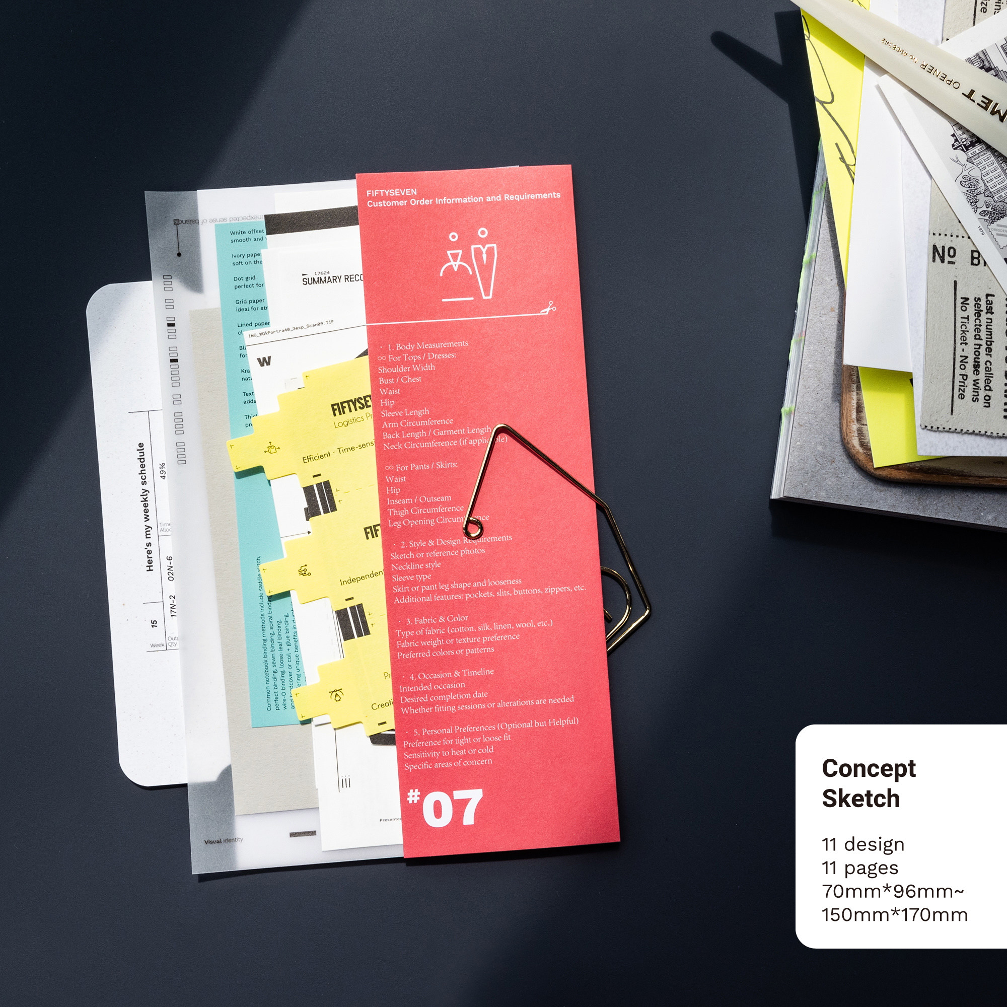 無七｜ConceptSketch手帐便签