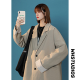 秋冬男宽松拼色西服中性风情侣单排扣西装 X206 P85,男装西服套装,电商A070, 秋冬男宽松拼色西服中性风情侣单排扣西装 X206 P85,男装西服套装,电商A070,