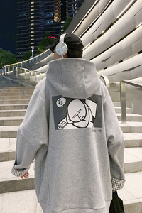 秋冬新男連帽衛(wèi)衣潮流港風(fēng)嘻哈寬松ins超火外套衛(wèi)衣 W522 P55圖片