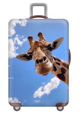 KTB12长颈鹿弹力箱套拉杆箱旅行旅游登机行李皮箱保护罩防尘袋子