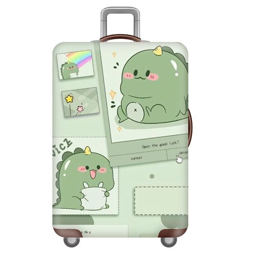 XB222恐龙弹力箱套拉杆箱旅行旅游登机行李皮箱保护罩子耐磨加厚