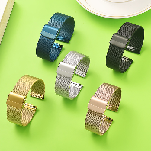 表带细表链小绿表米兰钢带网带dw