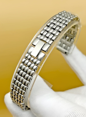 表带女钢带细表链适用罗拉小绿表阿玛尼满天星8mm9mm10mm11mm12mm